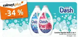 Colruyt Dash Lessive liquide 2 en 1 offre