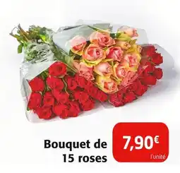 Colruyt Bouquet de 15 roses offre