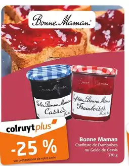 Colruyt Bonne Maman offre