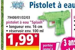 Norma Water Fun Pistolet à eau Splash offre