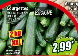Norma Courgettes offre