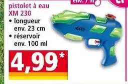 Norma pistolet à eau XM 230 offre