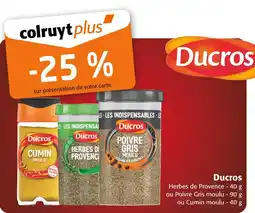 Colruyt Ducros offre