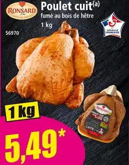Norma RONSARD Poulet cuit fumé au bois de hêtre offre