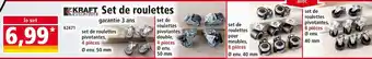 Norma Kraft Werkzeuge Set de roulettes offre