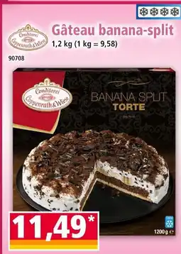 Norma Coppenrath & Wiese Gâteau banana-split offre