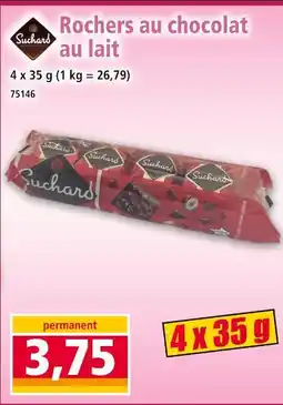 Norma Suchard Rochers au chocolat au lait offre