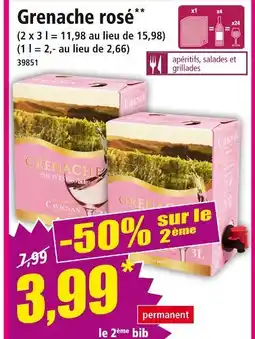 Norma Cavignan Grenache rosé offre