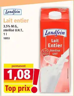 Norma LANDFEIN Lait entier offre