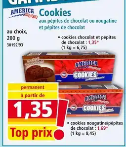 Norma AMERICA Cookies offre