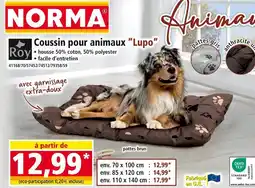 Norma Roy Coussin pour animaux Lupo offre
