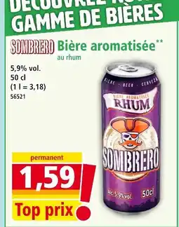 Norma Sombrero Bière aromatisée offre