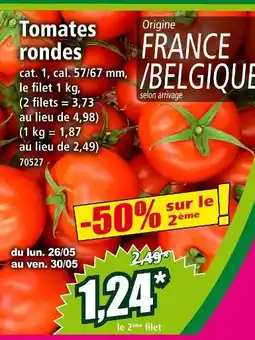 Norma Tomates rondes offre