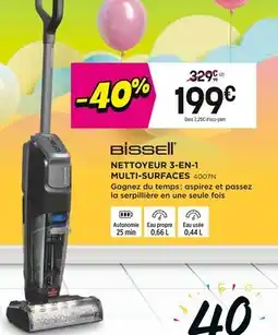 Pulsat Bissell Nettoyeur 3-en-1 multi-surfaces offre