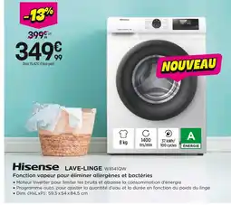 Pulsat Hisense Lave-linge offre
