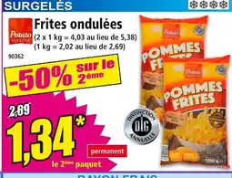 Norma Potato Master Frites ondulées offre