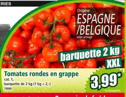 Norma Tomates rondes en grappe offre