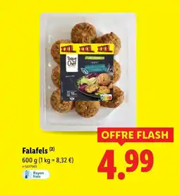 Lidl TOQUE DU CHEF Falafels offre