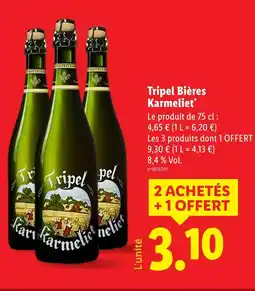Lidl KARMELIET Tripel bières offre