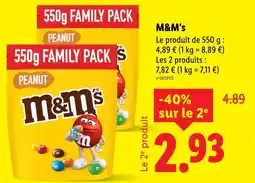 M&M's M&M's