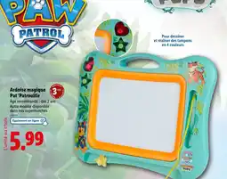 Lidl Pat'Patrouille Ardoise magique offre
