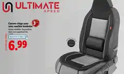 Lidl ULTIMATE SPEED Couvre-siège auto avec soutien lombaire offre