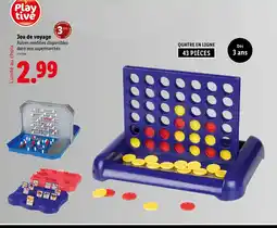 Lidl PlAYTIVE Jeu de voyage offre