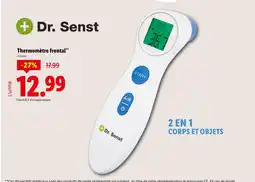 Lidl DR.SENT Thermomètre frontal offre
