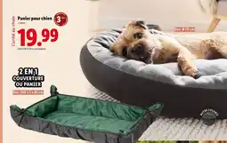 Lidl ZOOFARI Panier pour chien offre