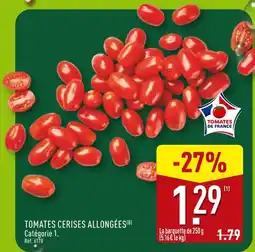 ALDI Tomates cerises allongées offre