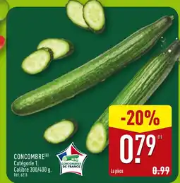 ALDI Concombre offre