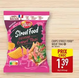 ALDI Vico Chips street food saveur boeuf thaï offre