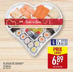 ALDI Sushi Plateau de sushis offre