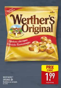 ALDI WERTHERS ORIGINAL Bonbons classiques offre