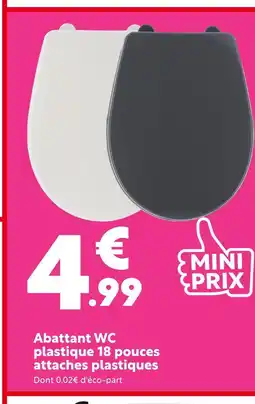 Maxi Bazar Abattant WC offre