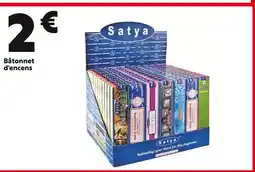 Maxi Bazar Satya Bâtonnet d'encens offre