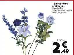 Maxi Bazar Tiges de fleurs artificielles offre