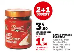 U Express FLORELLI Sauce tomate offre