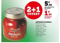 U Express FLORELLI Antipasti offre