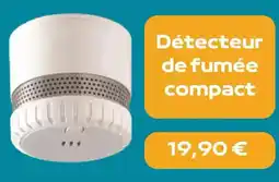 L'Homme Moderne Détecteur de fumee compact offre