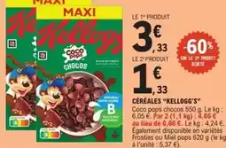 E.Leclerc Kellogg's - céréales offre