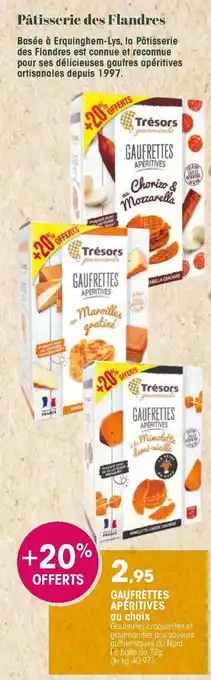 Croque Gel Pâtisserie des flandes offre