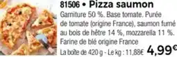 Thiriet 81506 Pizza saumon offre