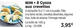 Thiriet 88395 8 Gyoza aux crevettes offre
