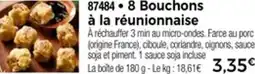 Thiriet 87484 8 Bouchons à la réunionnaise offre