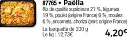 Thiriet 87765 Paëlla offre
