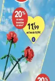 JouéClub Lego - les roses offre