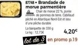Thiriet 87748 Brandade de morue parmentière offre