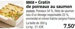 Thiriet 88658 Gratin de poireaux au saumon offre