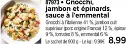 Thiriet 87973 Gnocchi, jambon et épinards, sauce à l'emmental offre